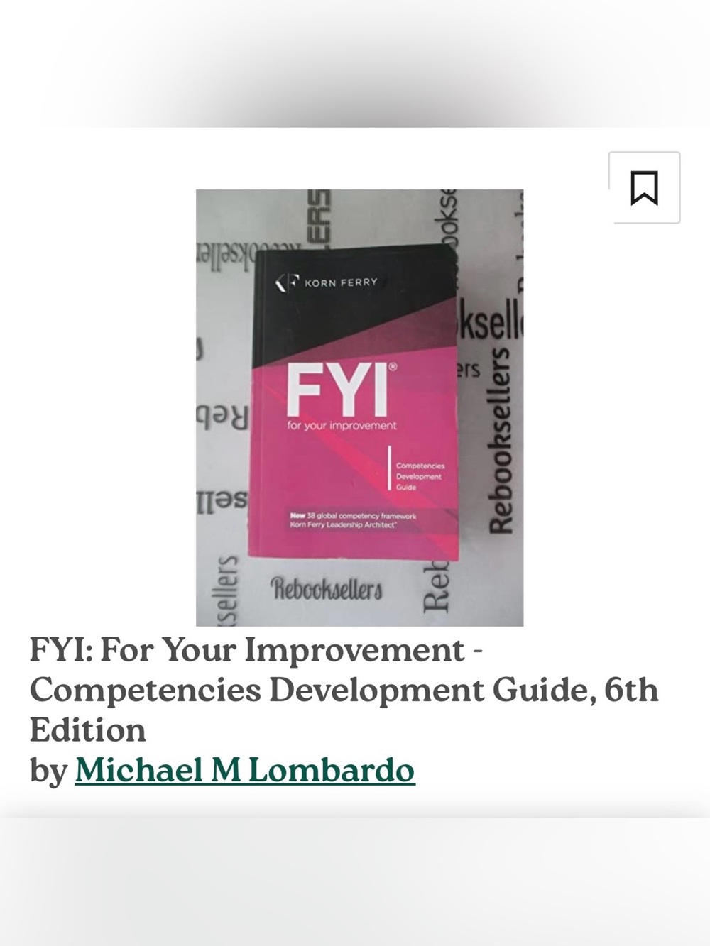 FYI Competencies Development Guide - New Unused